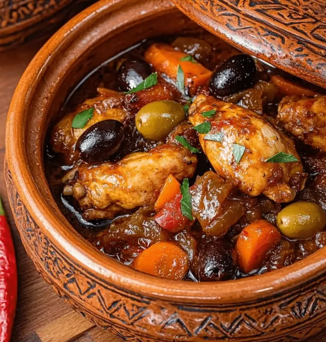 Grande planche poulet façon tajine